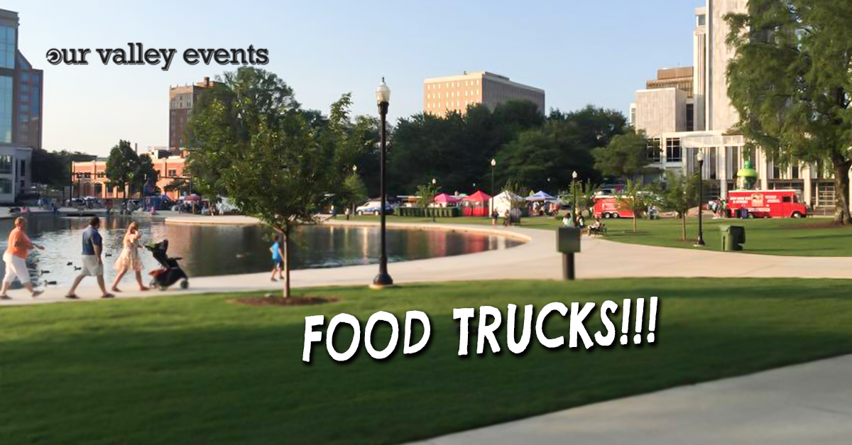 Food trucks at festival