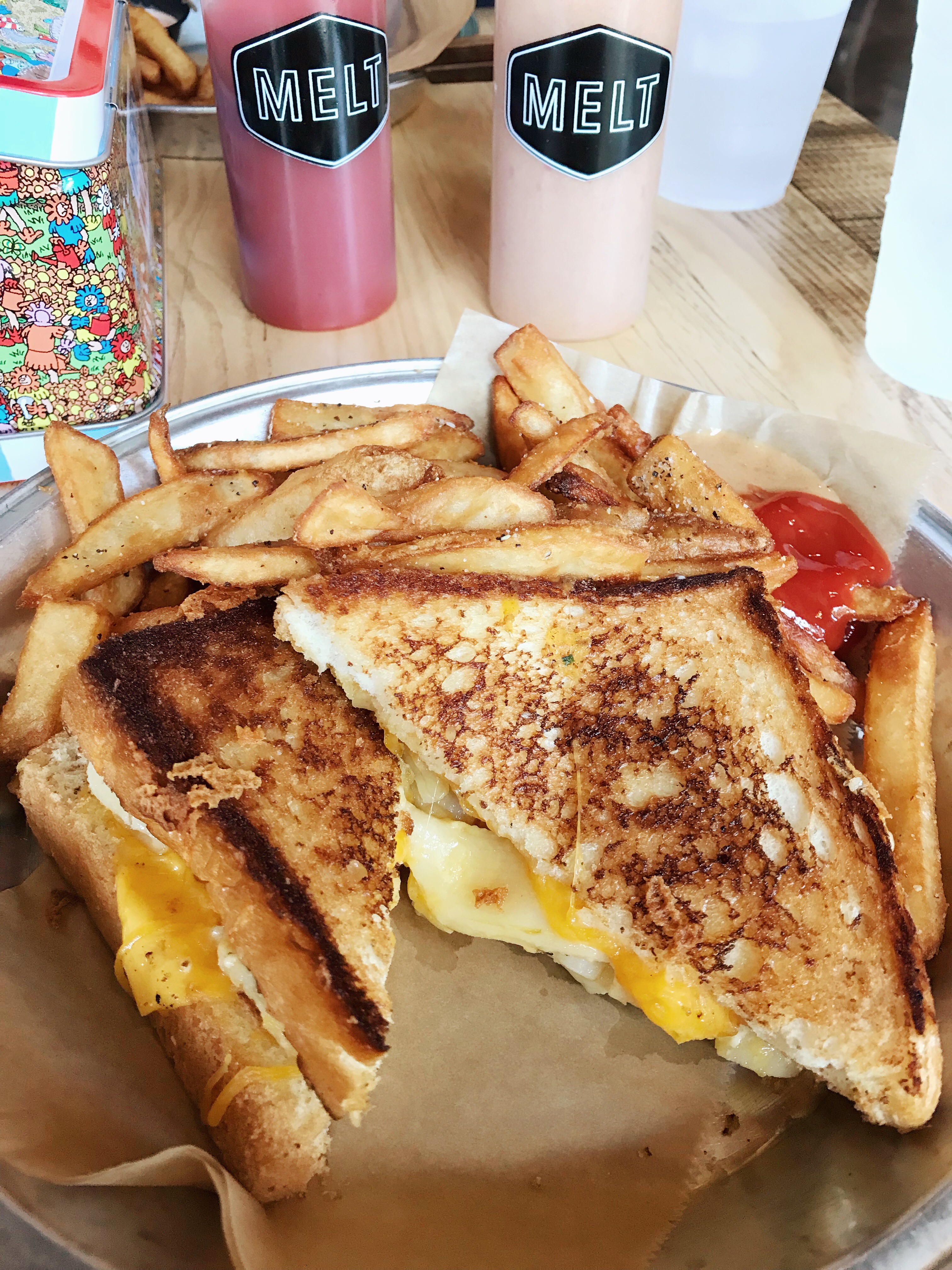 grilled cheese from Melt