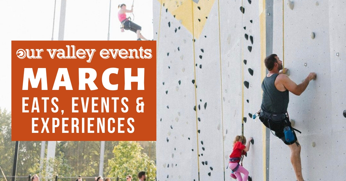 March Eats, Events, and Experiences Header Image