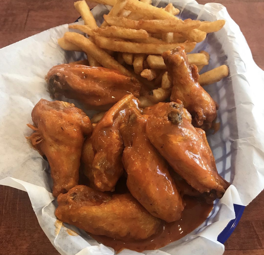 Wings at Touchdown Wings in Huntsville Alabama